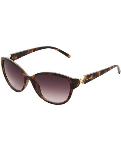 Nine West Chaya Cateye Sunglasses - Brown