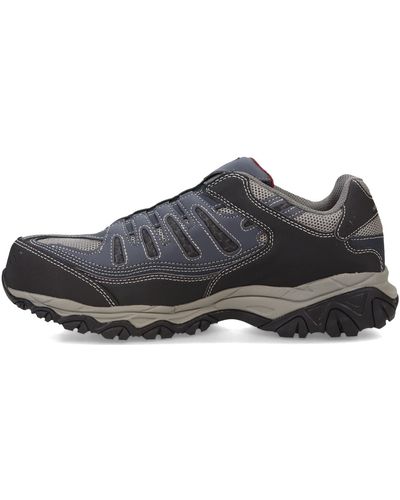 Skechers For Work Cankton Athletic Lace Boot - Braun