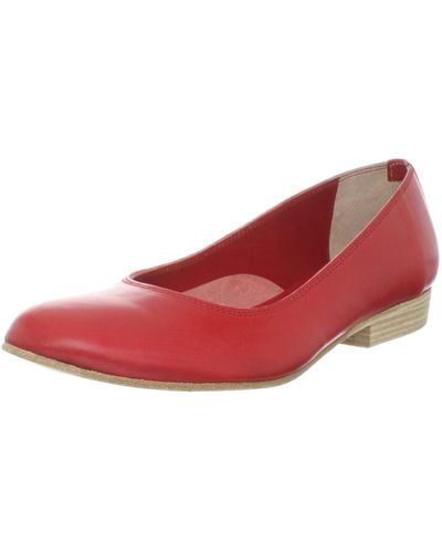 Red Swedish Hasbeens Flats and flat shoes for Women | Lyst