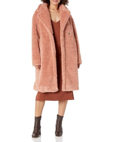 Kendall + Kylie Kendall + Kylie Plus Size Double Breasted Peacoat - Multicolor