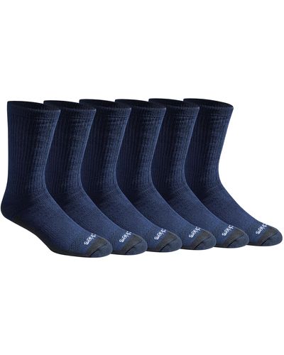 Dickies Dri-tech Moisture Control Max Crew Socks Multipack - Blue