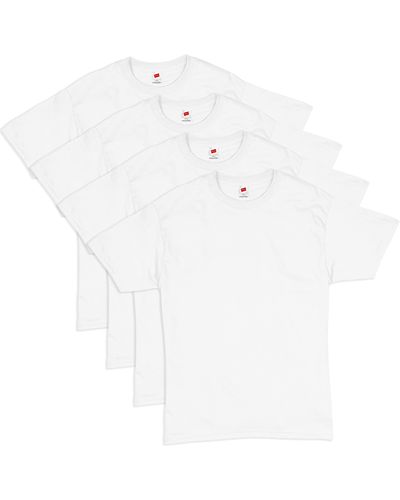 Hanes S Essentials T-shirt Pack - White