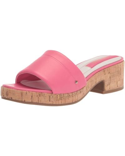 Franco Sarto S Pony Slide Sandal Peony 9 M - Pink