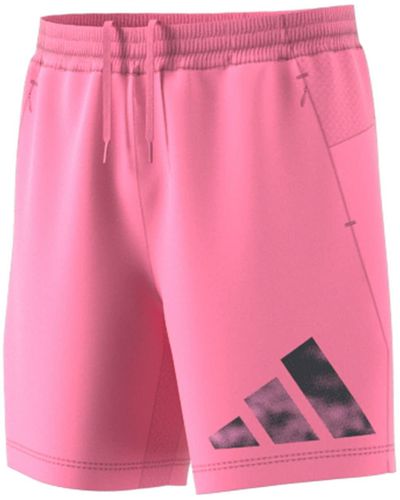 adidas Icon Graphic Training Shorts - Pink