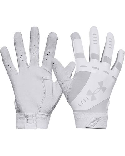 Under Armour Womens Radar Softball Gloves , - White