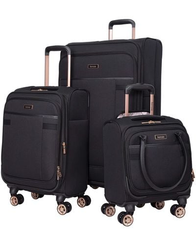 Kensie 3 Piece Luggage Set - Black