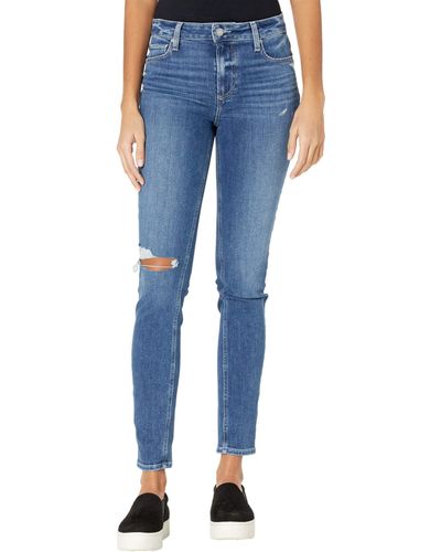 PAIGE Hoxton Vintage Ultra High Rise Skinny Jean - Blue