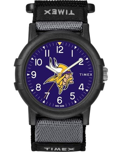 Timex Twzfvikya Nfl Recruit Minnesota Vikings Watch - Purple