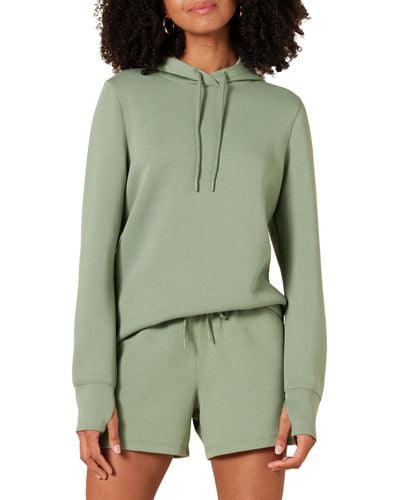 Amazon Essentials Active Sweat Standard-fit Long-sleeve Hoodie Sweatshirt - Green