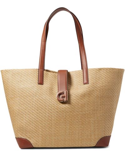 Cole Haan Classic Straw Tote - Natural