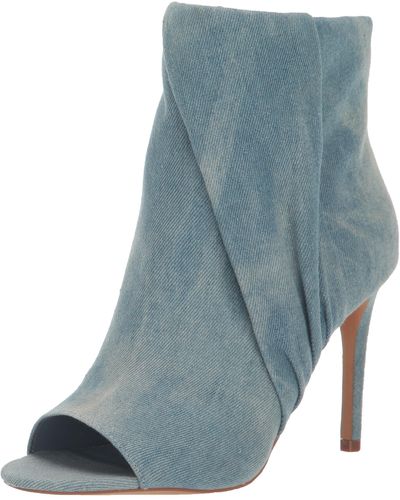 Vince Camuto Atonna High Heel Bootie Ankle Boot - Blue