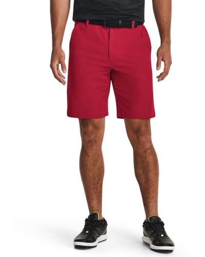 Under Armour S Drive Shorts, - Red