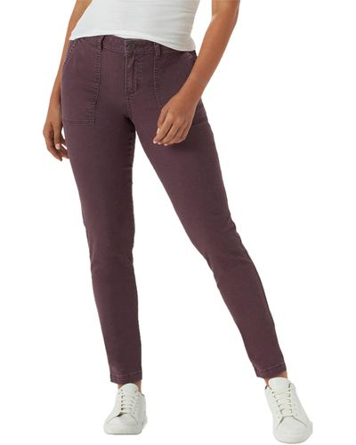 Lee Jeans Legendary Regular Fit Tapered Utility Pant - Purple