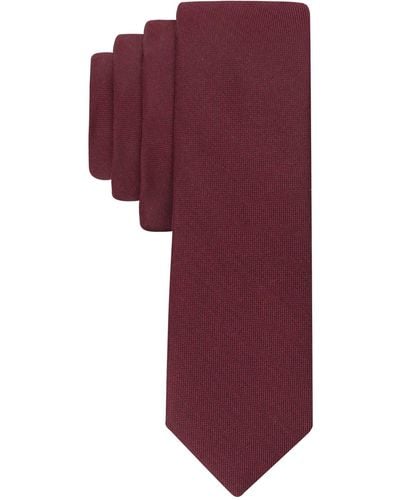 Calvin Klein X Liquid Luxe Solid Tie Accessory - Purple