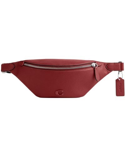 COACH Charter Belt Bag 7 - Red