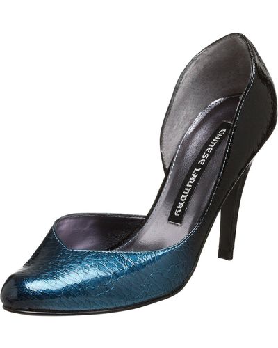 Chinese Laundry Womens Attitude Pumps Shoes - Blue