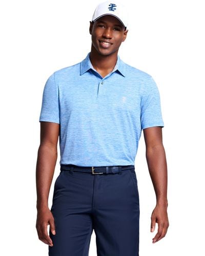 Izod Golf Title Holder Short Sleeve Polo Nautical Blue Xx-large