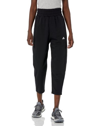 mar Mediterráneo Adversario cigarro adidas Capri and cropped pants for Women | Online Sale up to 65% off | Lyst