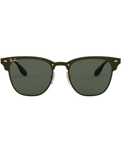 Ray-Ban Rb3576n Blaze Clubmaster Square Sunglasses - Green