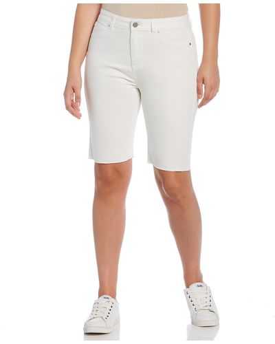 White Rafaella Shorts for Women | Lyst