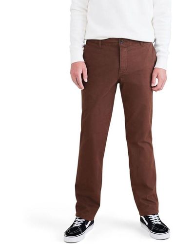 Dockers Slim Fit Ultimate Chino With Smart 360 Flex - Red