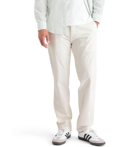Dockers Slim Fit Ultimate Chino With Smart 360 Flex, - White