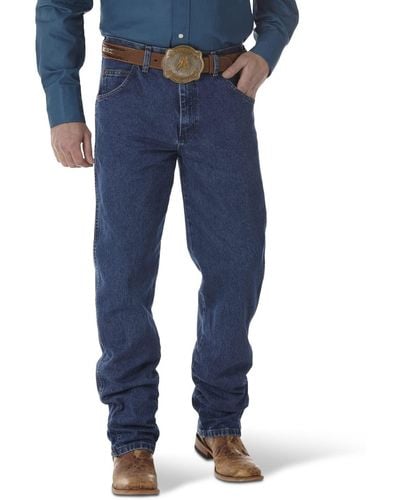 Wrangler Cowboy Cut Relaxed Fit Jean - Blue