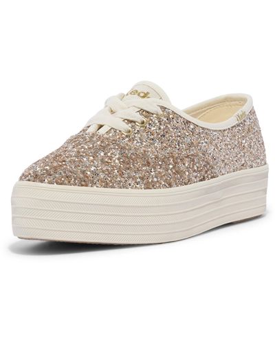 Keds Point Lace Up Sneaker - Metallic