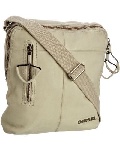 DIESEL Progress Messenger Bag,oatmeal,one Size - Natural
