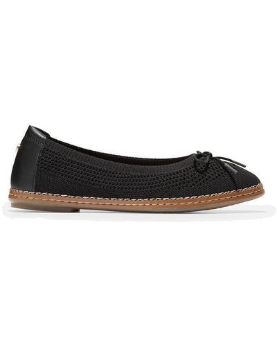 Cole Haan Cloudfeel All Day Knit Ballet Flat - Black