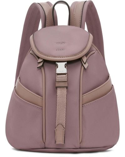 Calvin Klein Shay Organizational Mini Backpack - Purple