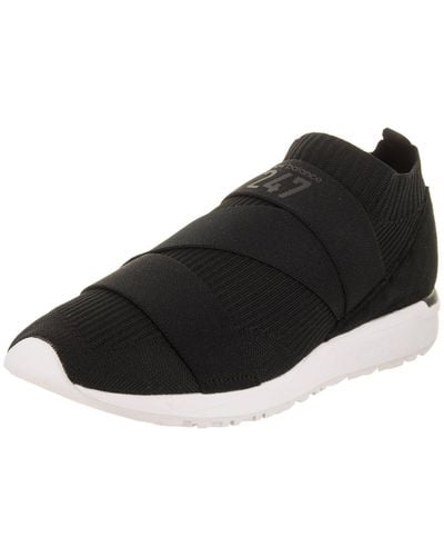 New Balance 247 Knit Casual Shoe - Black