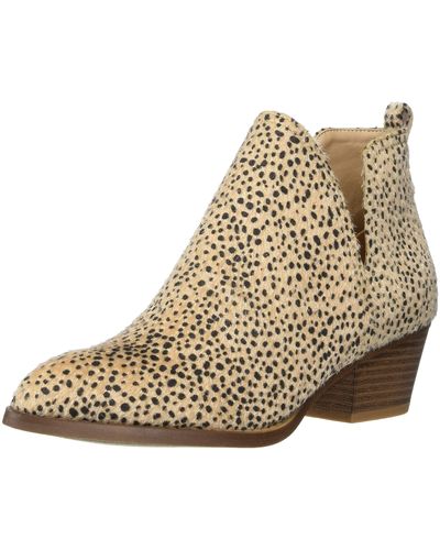 chinese laundry cheetah booties