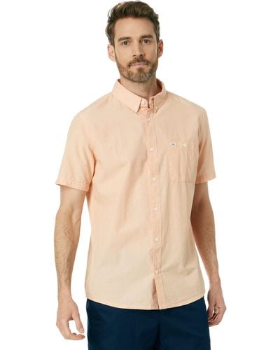 Quiksilver Winfall Button Up Woven Shirt - Natural