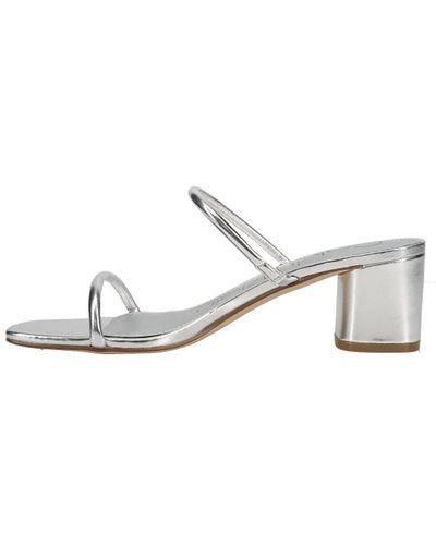 Calvin Klein Beccy Heeled Sandal - Metallic