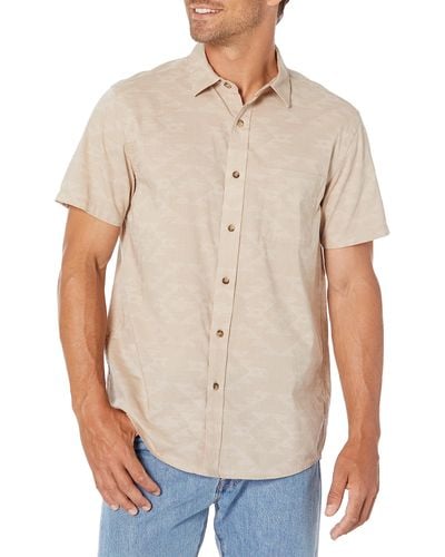 Pendleton Short Sleeve Shoreline Shirt - Natural