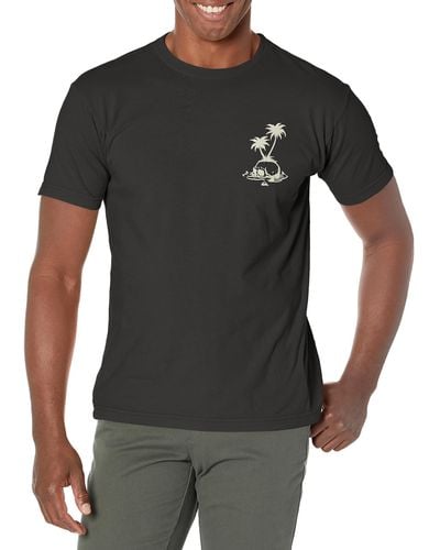 Quiksilver Skull Island Tee Shirt - Black