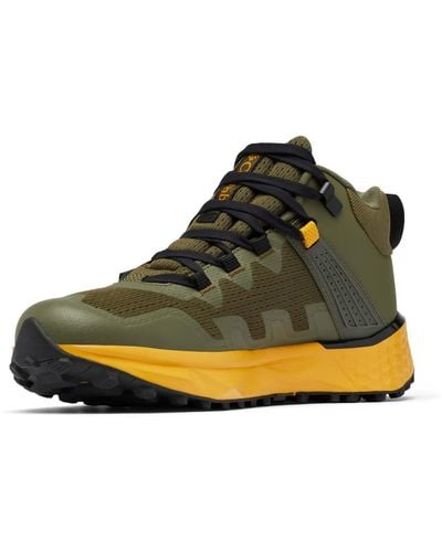 Columbia Facet 75 Mid Outdry Waterproof Mid Rise Hiking Boots - Green