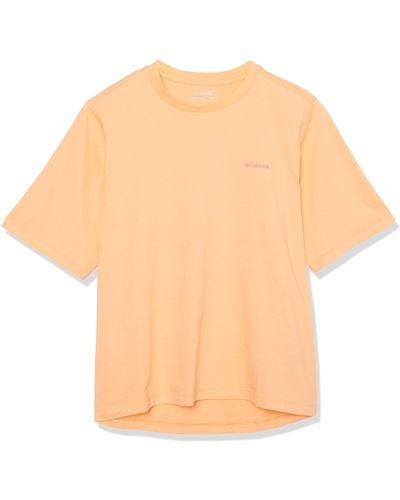 Columbia North Cascades Short Sleeve Tee T-shirt - Orange