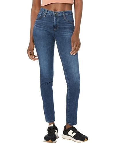 AG Jeans Prima In Switchback - Blue