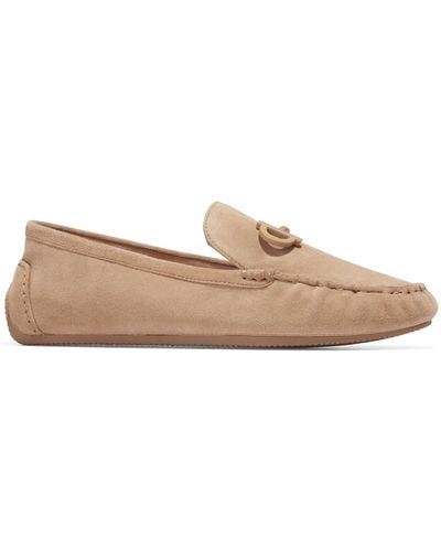Cole Haan Tully Driver Driving Style Loafer - Natural