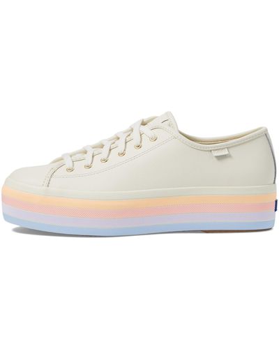 Keds Triple Up Leather - White