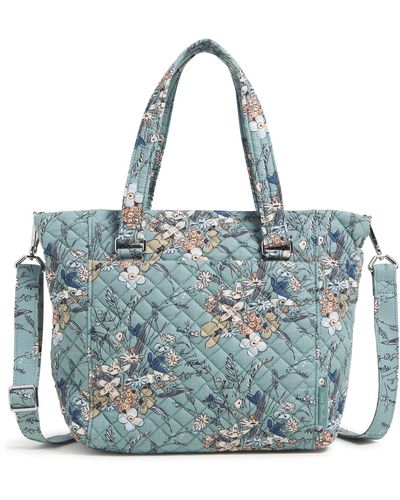 Vera Bradley Multi-strap Shoulder Satchel Purse - Blue