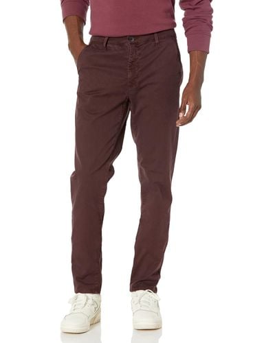 AG Jeans Jamison Skinny Trouser - Red