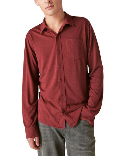 Lucky Brand Jersey Shirt - Red