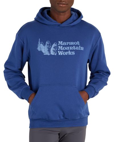 Marmot Mmw Hoody - Blue
