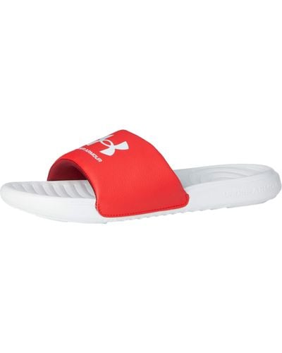 Under Armour Comfortable Sports Sandals With Robust Eva Sole - Red