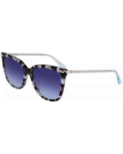 Calvin Klein Ck22532s Rectangular Sunglasses - Purple