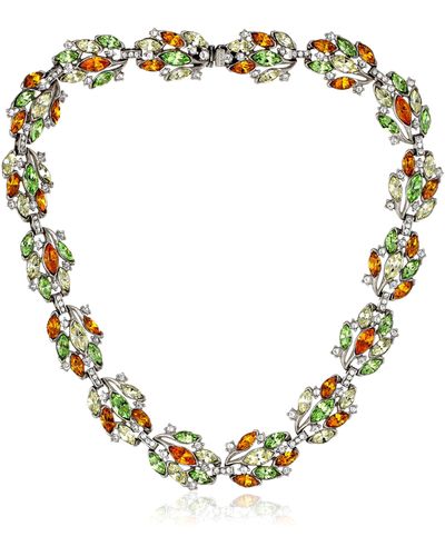 Ben-Amun Citrus Multi-stone Necklace - Metallic