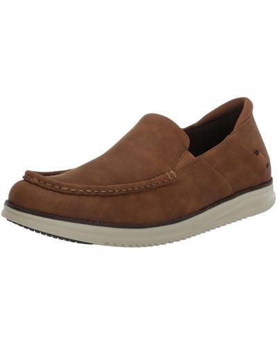 Dr. Scholls Dr. Scholl's S Sync Chill Slip On Loafer Tan Smooth 9.5 M - Brown